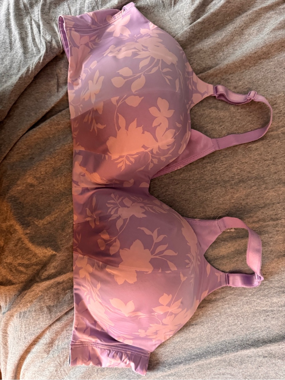 Torrid Curve 50B Lavender Floral Bra NWOT